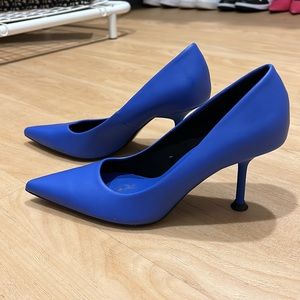 Zara Blue Heels